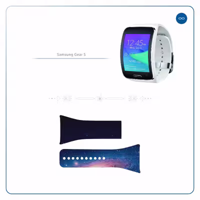 برچسب ماهوت طرح Universe_by_NASA_4 مناسب برای ساعت هوشمند سامسونگ Galaxy Gear S