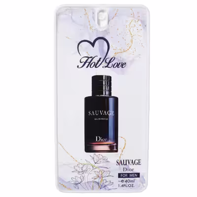 عطر جیبی مردانه هات لاو مدل ساواج دیور حجم 40 میلی لیتر