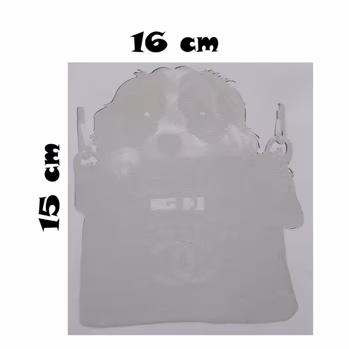 استیکر پارچه و لباس مدل B 16