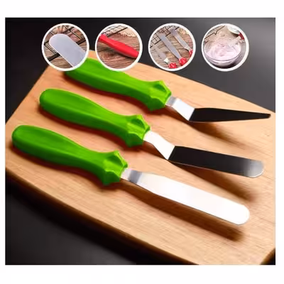ابزار تزیین کیک مدل BUTTER SPATULA بسته 3 عددی