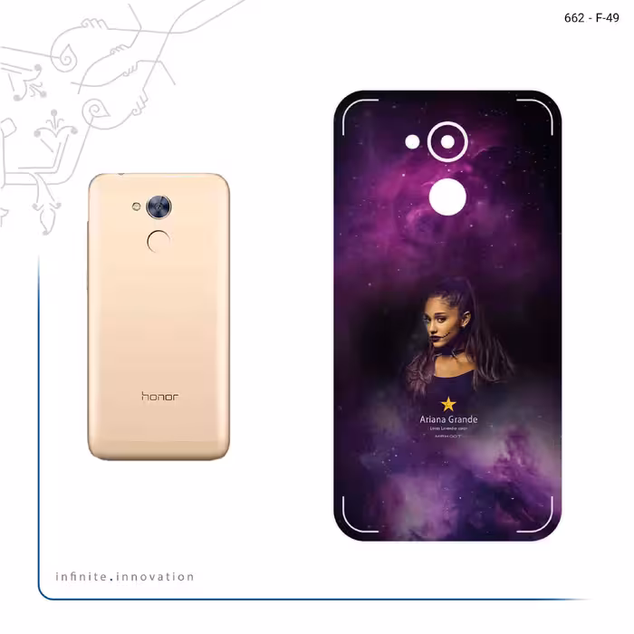 برچسب پوششی ماهوت مدل Ariana Grande مناسب برای گوشی موبایل آنر 5C Pro