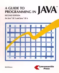 خرید و دانلود نسخه کامل کتاب A Guide to Programming in Java