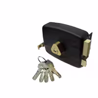 قفل درب حیاطی طرح کالی کلید ساده مدل TDL-N-112 تنسر