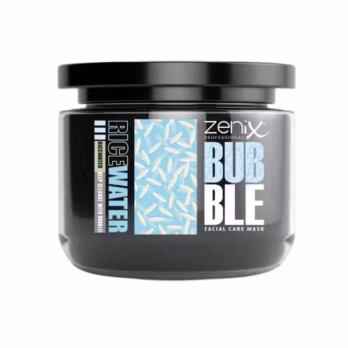 مشخصات، خرید و قیمت ماسک صورت حبابی زنیکس Zenix حاوی آب برنج حجم 300 میل ⭐️ ویان مارکت