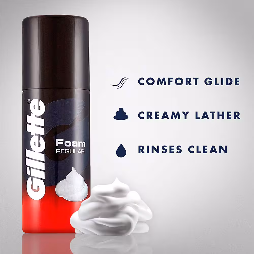 فوم اصلاح ژیلت سری Sensitive