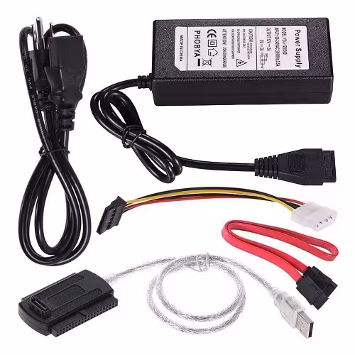 تبدیل USB2.0 به SATA/IDE کی نت مدل K-net USB2.0 To IDE/SATA Cable K-COID20SA