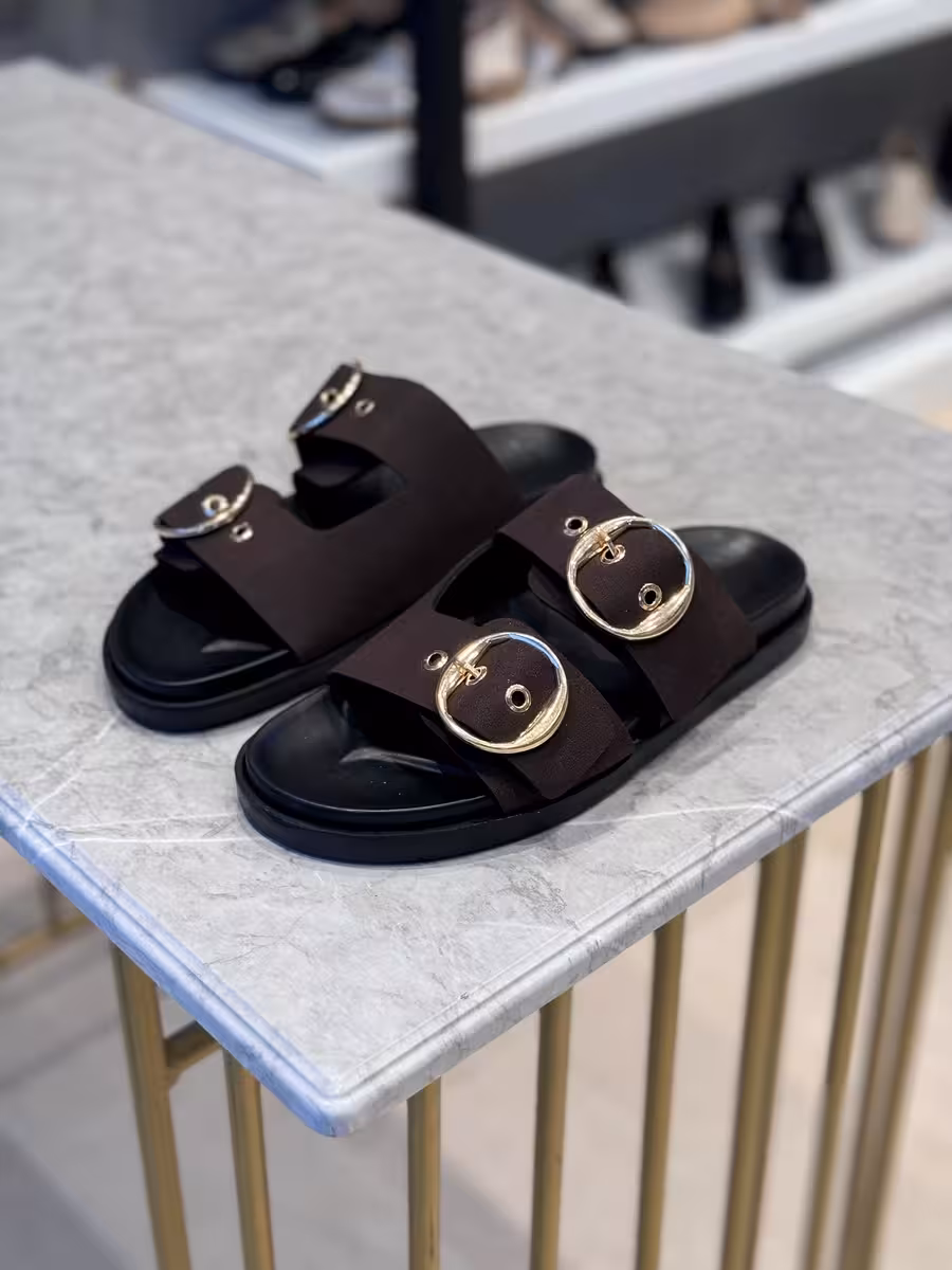صندل زنانه طبی کد ss185 رنگ قهوه ای سایز38