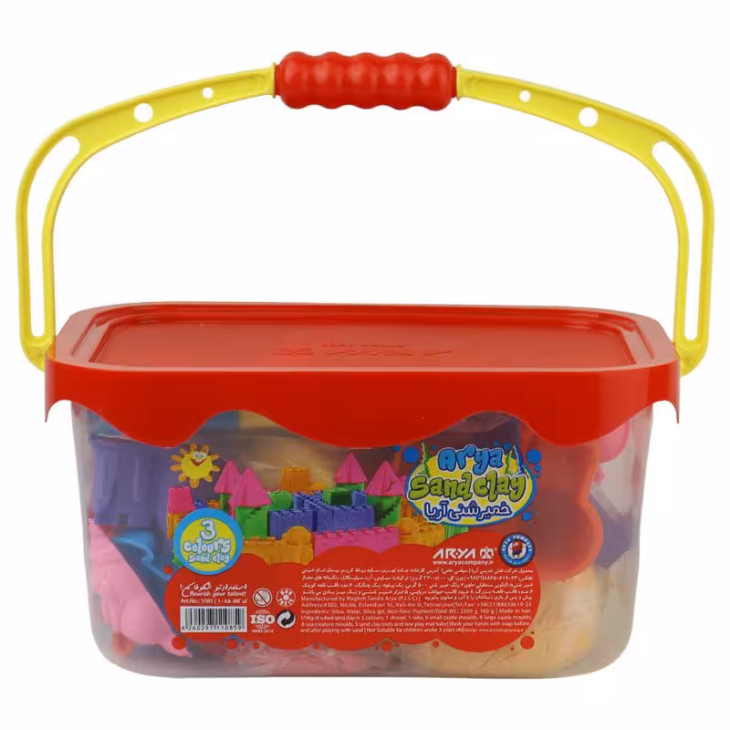 خمیر بازی شنی آریا Arya 1085 15Kg میز بادی