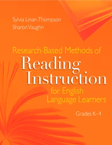 خرید و دانلود نسخه کامل کتاب Research-based Methods of Reading Instruction for English Language Learners, Grades K-4