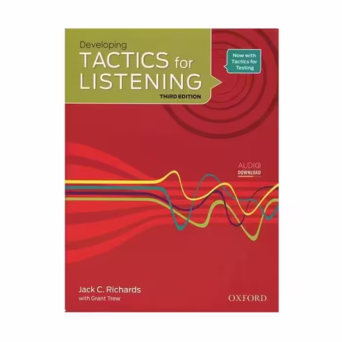 کتاب Tactics for Listening 3rd Developing اثر Jack C. Richards انتشارات اکسفورد
