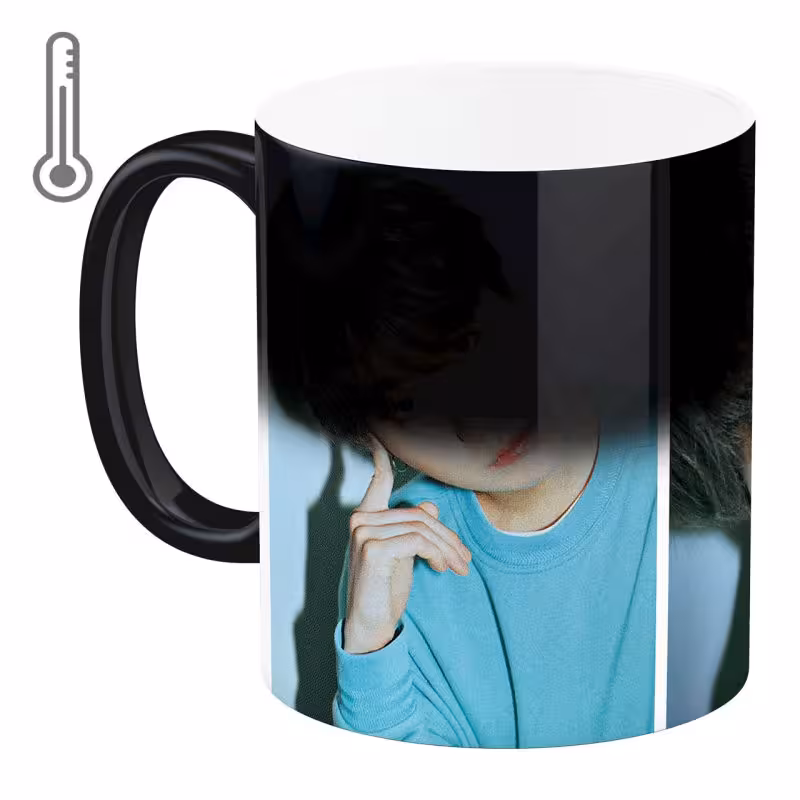 خرید ماگ-لیوان  حرارتی آبنبات رنگی  BTS - Suga کد MKSA0240