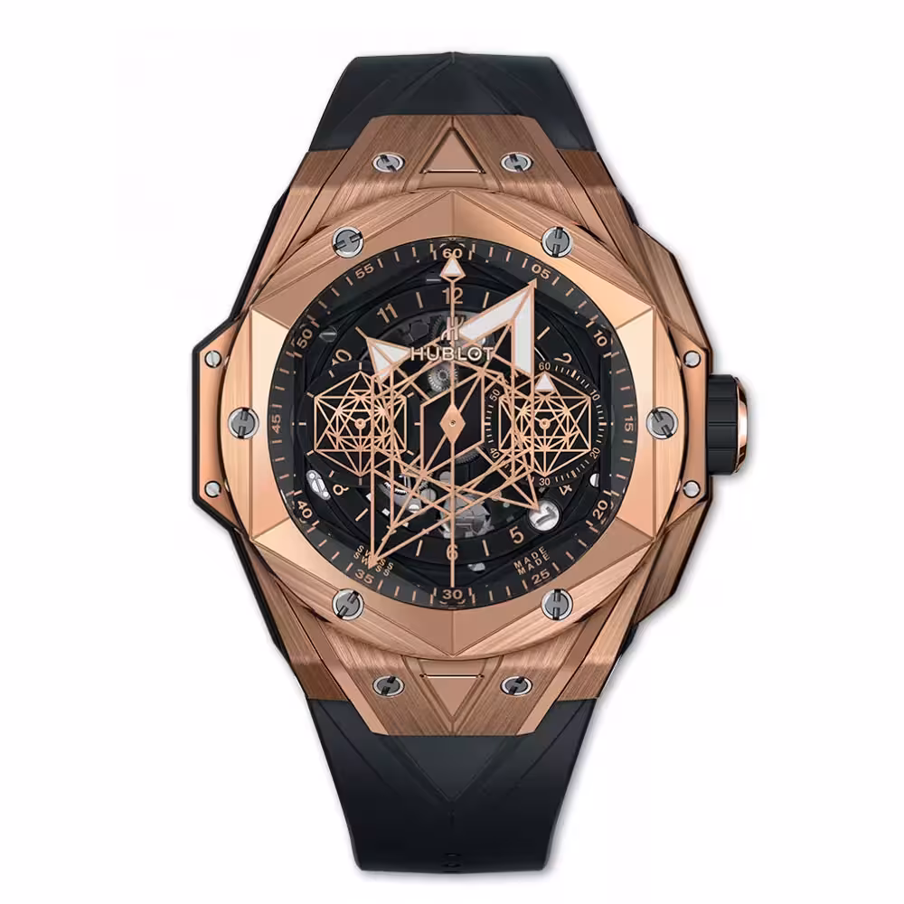 ساعت مچی مردانه هابلوت کهکشانی Hublot Unico Sang Bleu ll 1237H