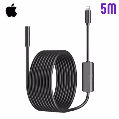 دوربین شلنگی و آندوسکوپی 5 متری مدل Lightning (ios)