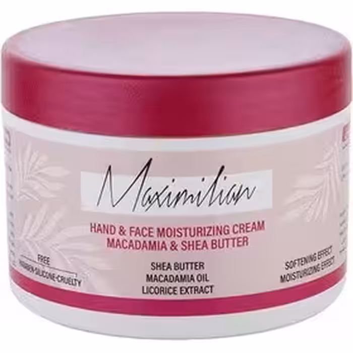 کرم مرطوب کننده دست و صورت چای ماکادمیا و شی باتر ماکسیمیلیان