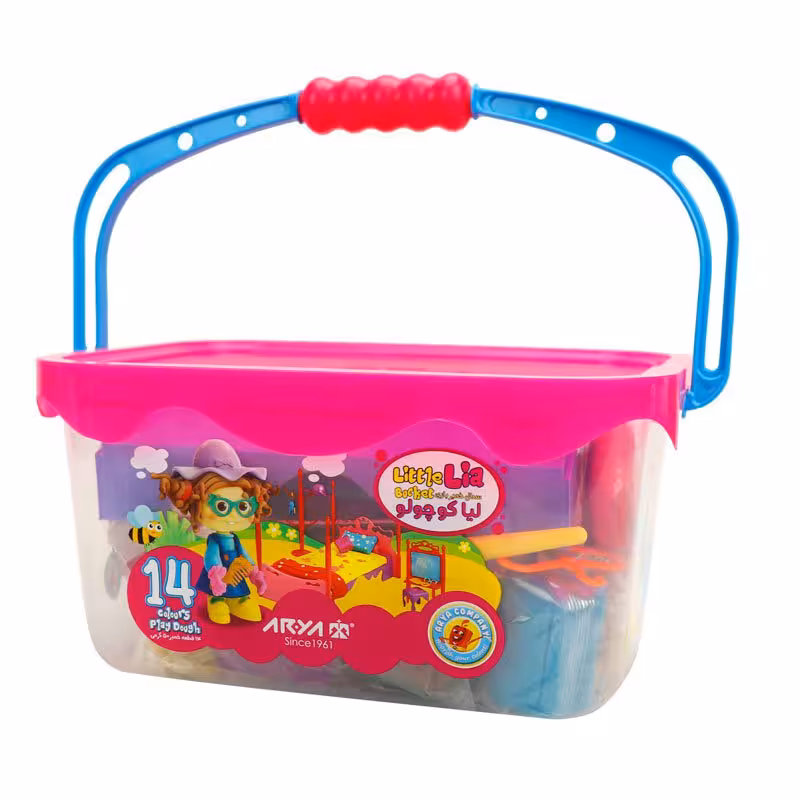 خمیر بازی 14 رنگ آریا Arya Little Lia 1025