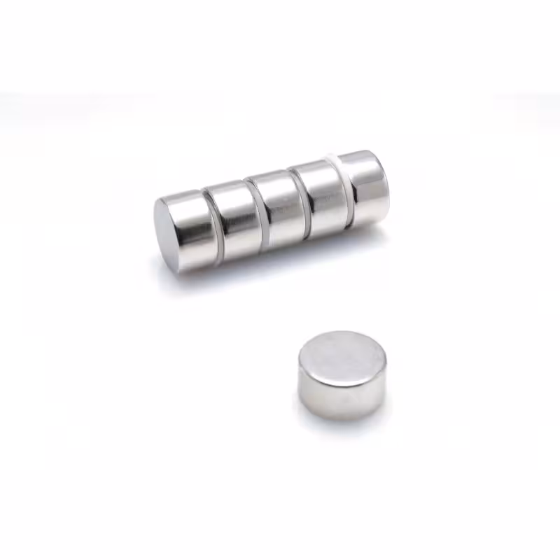 آهن ربا نئودمیوم مدل استوانه ای سایز 15X8 میلیمتر