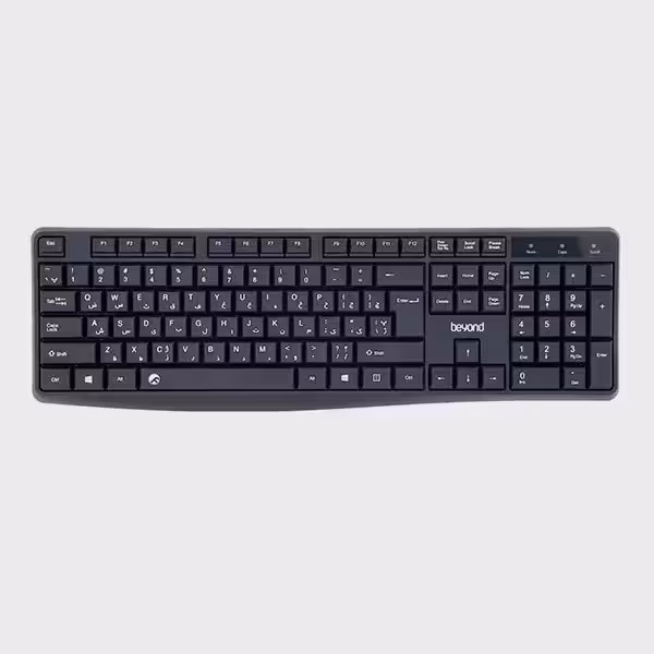 کیبورد بی سیم بیاند مدل BK-2333 RF | کالا مکس