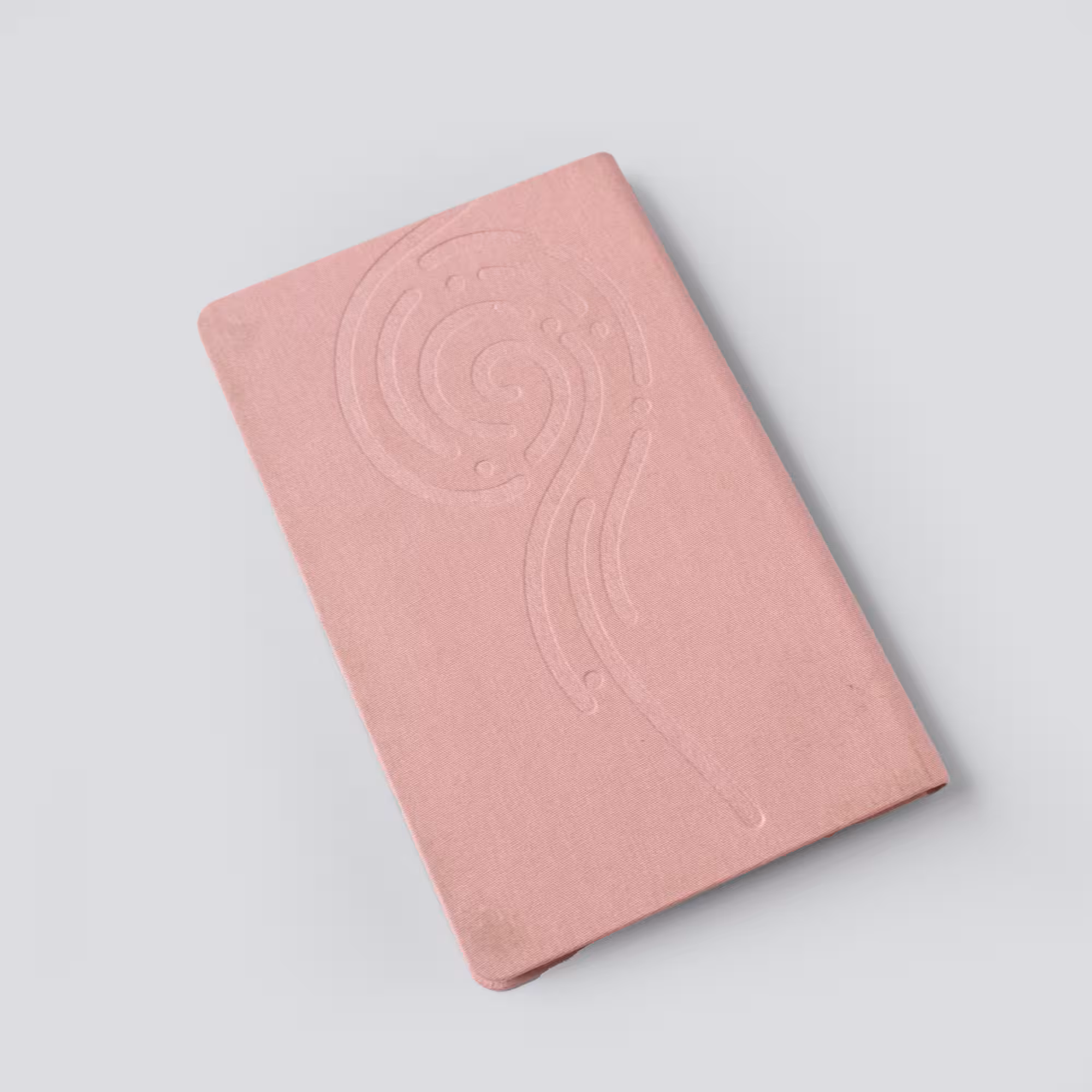 دفتر ژورنال پارچه‌ای کشدار صورتی هیرمند (Hirmandpaper)