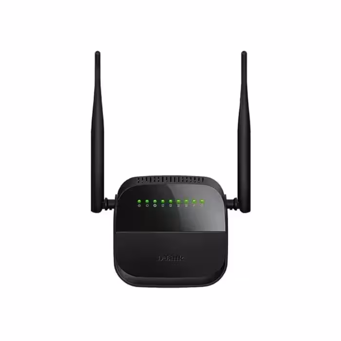 D-link DSL-124 Wireless N300 ADSL2  Modem Router مودم (گارانتی آونگ)-کد1061