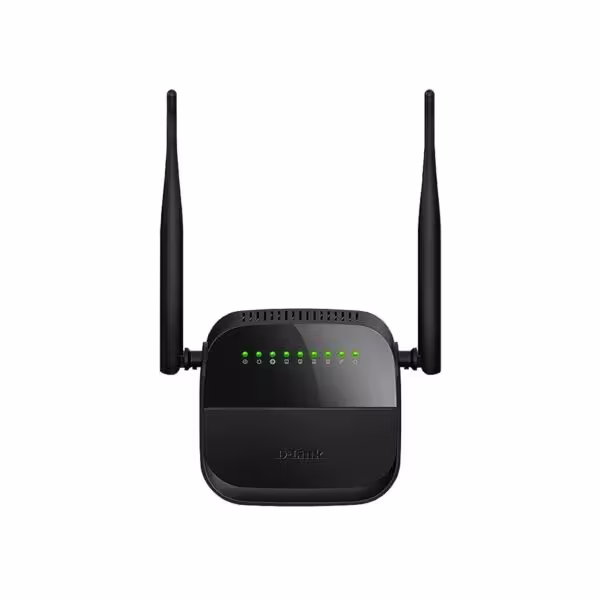D-link DSL-124 Wireless N300 ADSL2  Modem Router مودم (گارانتی آونگ)-کد1061