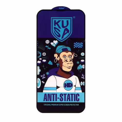 محافظ صفحه نمایش شیشه ای Anti Static مدل iPhone 13 Pro Max – مشکی