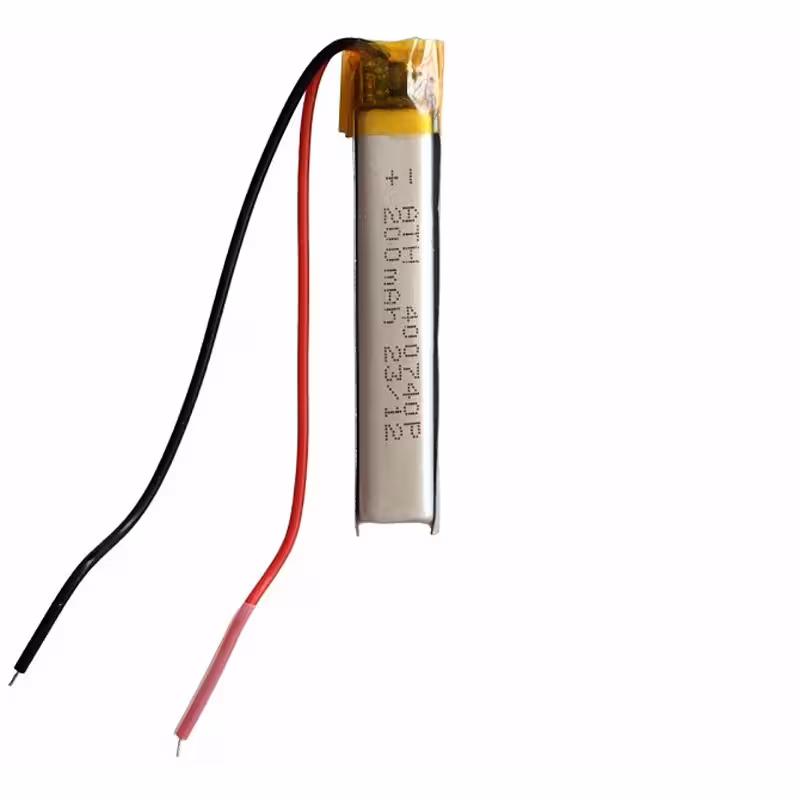 باتری لیتیوم 200mAh 40*7*4mm 400740P