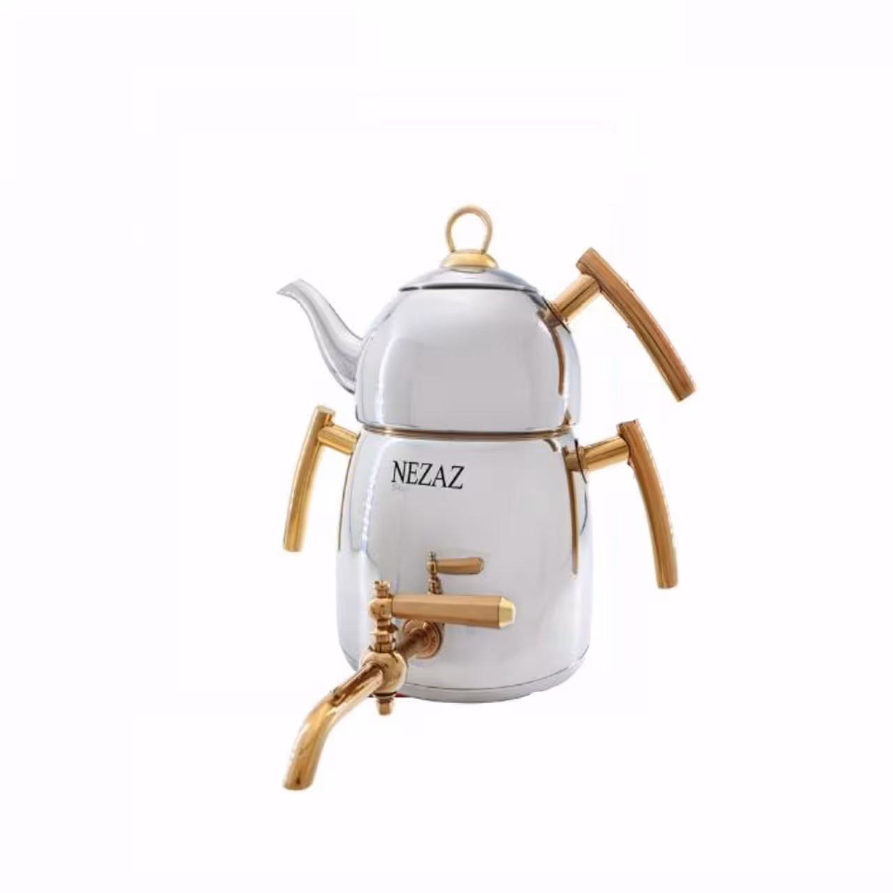 کتری و قوری 3 لیتر برند نزاز NEZAZ مدل 2705