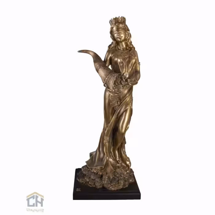 مجسمه ثروت بزرگ گلدکیش طرح برنز مدل 4620