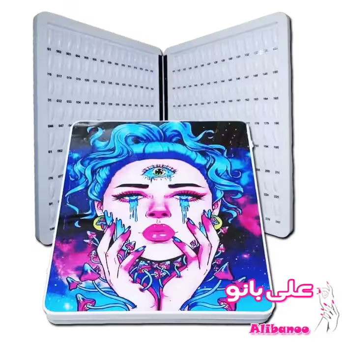 آلبوم کالیته ناخن 240 عددی پلکسی طرح 4