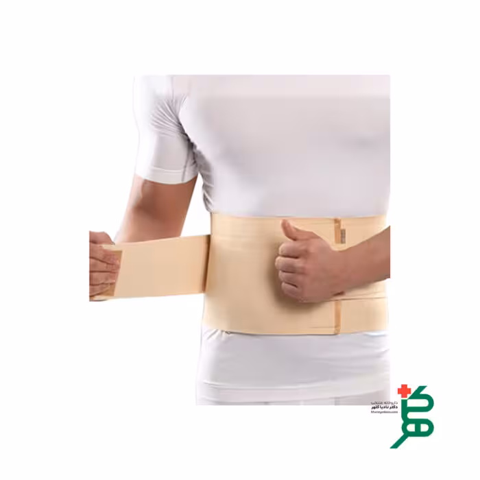 کمربند طبی سخت آتل دار پاک سمن سایز M