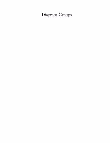 خرید و دانلود نسخه کامل کتاب Diagram Groups (Memoirs of the American Mathematical Society)