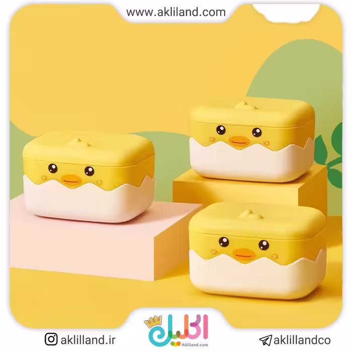 جا صابونی درب دار طرح جوجه