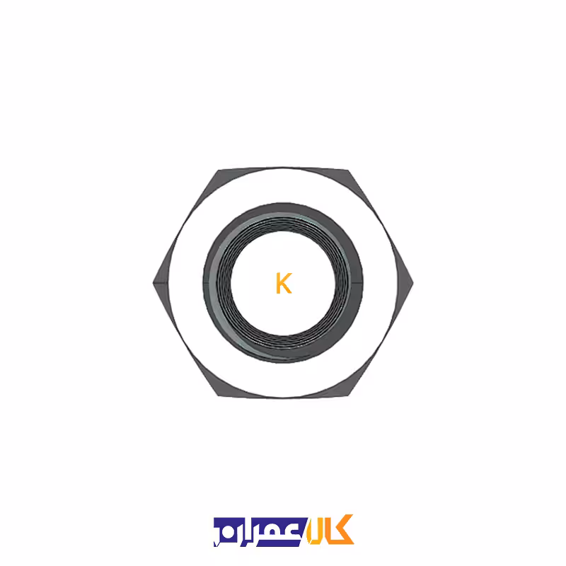 مهره شش گوش سایز 22 میلی متر