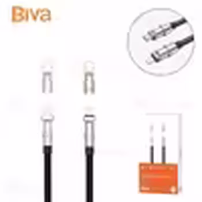 کابل لایتنینگ به Type-C بیوا Biva C-37CL Zinc Alloy Lanyard Data Cable طول 1.2 متر توان 27 وات