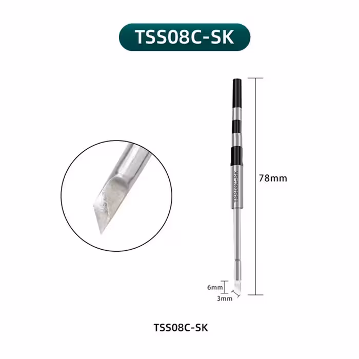 نوک هویه سرتبری اورجینال QUICK Q8 (TSS08C-SK)
