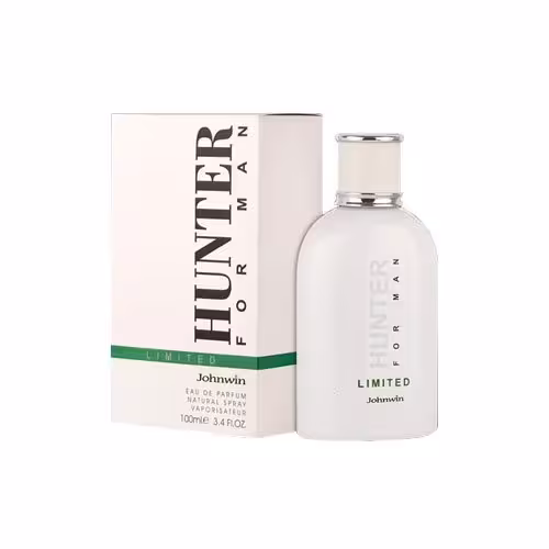 عطر ادکلن هوگو بوس باتلد مردانه جانوین هانتر طوسی (Johnwin Hugo Boss Bottled) حجم 100 میل