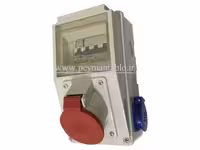 جعبه پریز کارگاهی تک و سه فاز (IP66) آمپراژ 32 (PARSA)