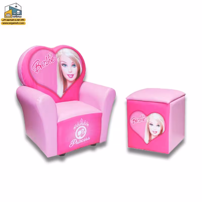 مبل کودک مدل باربی