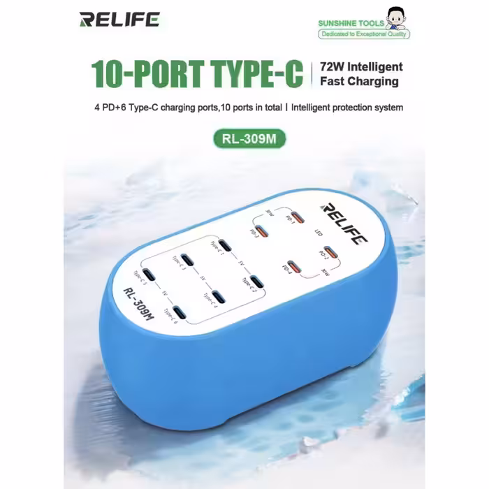 مولتی شارژر RELIFE RL-309M