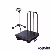 باسکول متحرک ثابت سینی گالوانیزه (ظرفیت 200 کیلوگرم)