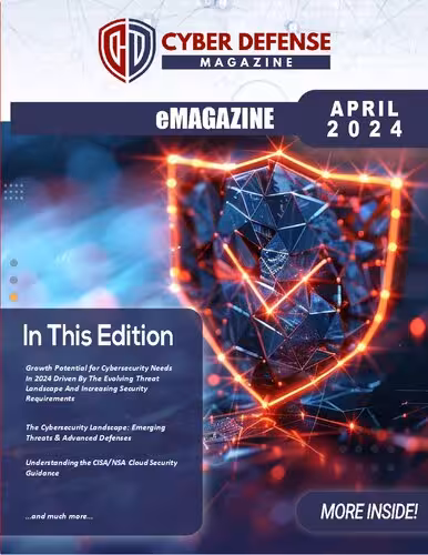 خرید و دانلود نسخه کامل کتاب Cyber Defense Magazine - April 2024