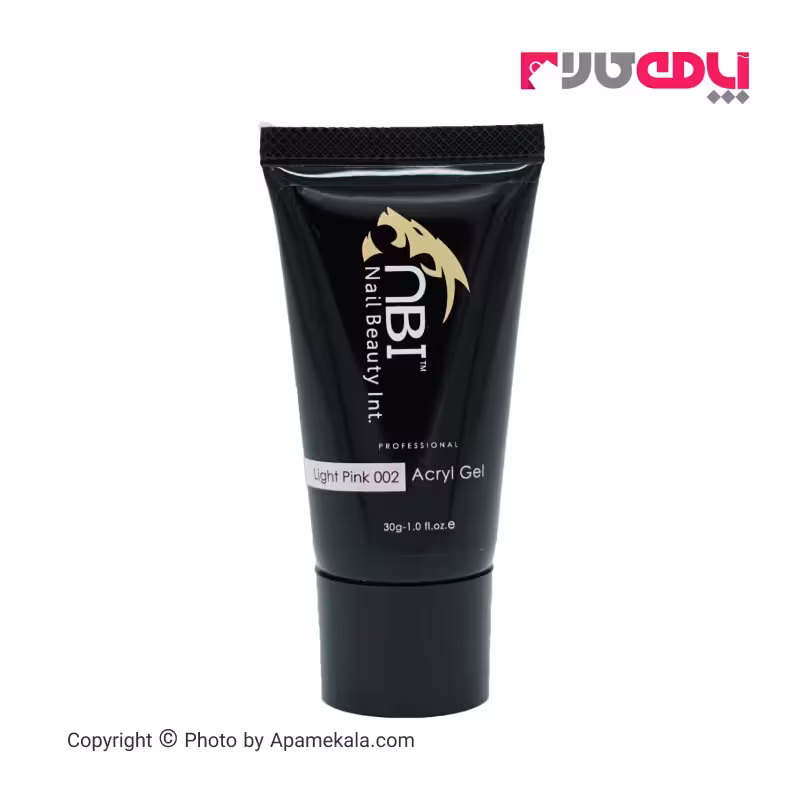 پلی ژل ان بی آی شماره 002 light pink وزن 30 گرم