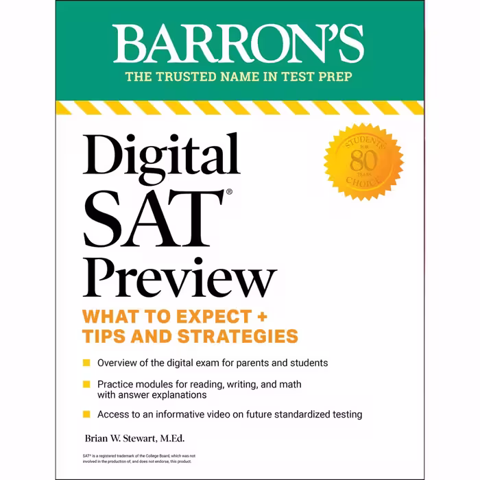 کتاب Digital SAT Preview _ What to Expect