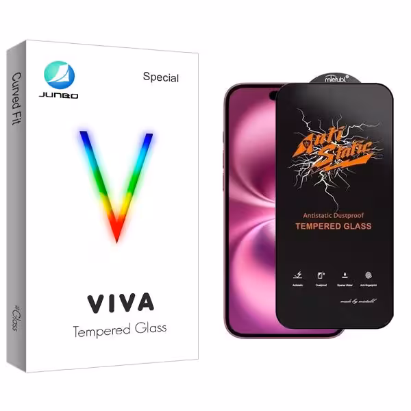 محافظ صفحه نمایش جانبو مدل Viva Antistatic مناسب برای گوشی موبایل اپل iPhone 16