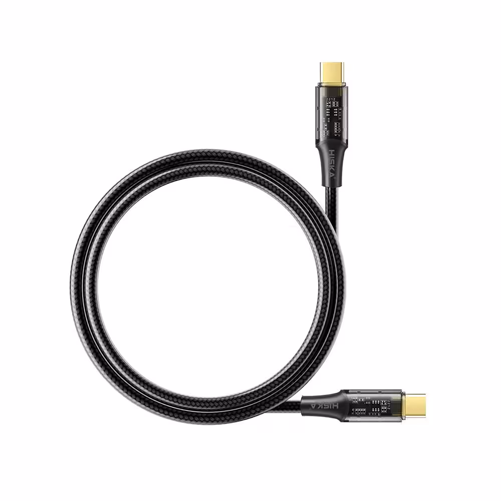کابل Type-C به Type-C هیسکا HISKA LX-12CC