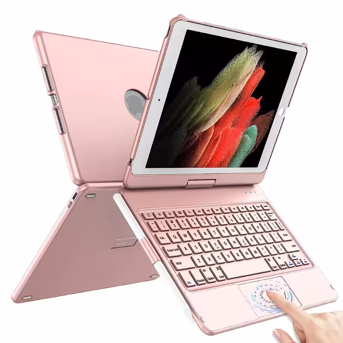 قاب کیبورد آیپد Touchpad Keyboard Case for iPad 10.2 9th/8th/7th Gen