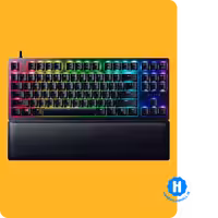 کیبورد گیمینگ ریزر مدل Razer Huntsman V2 Tenkeyless