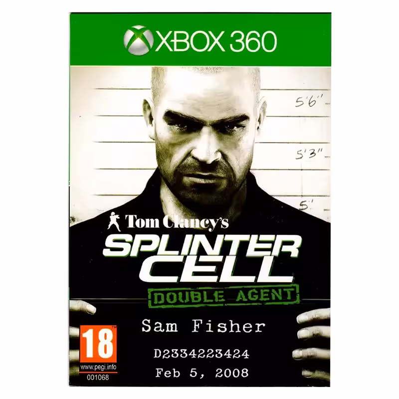 بازی Tom Clancy’s Splinter Cell: Double Agent Xbox360