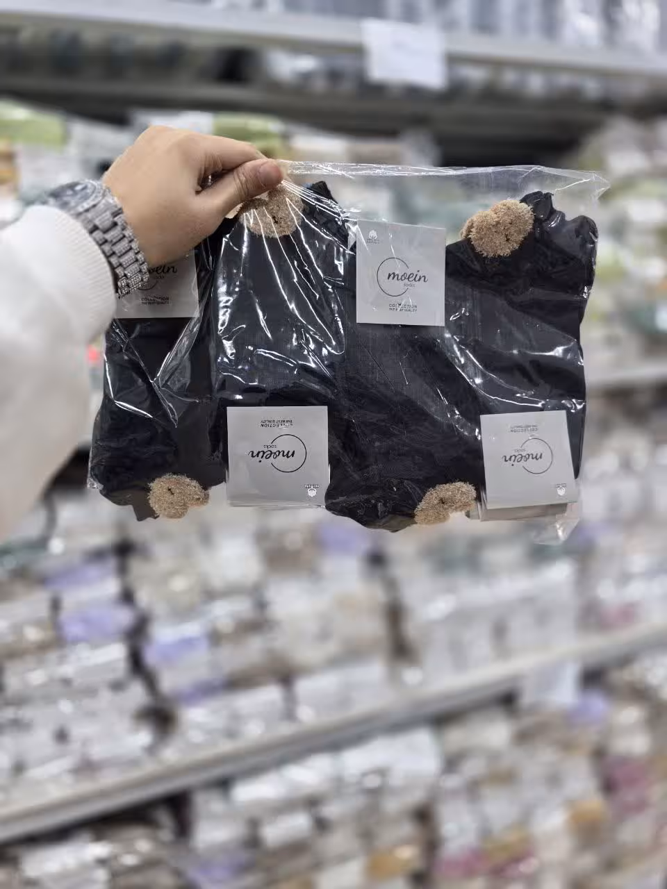 جوراب مچی زنانه بوکله تدی کد 1262