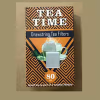 کیسه چای و دمنوش یکبار مصرف نخ دار  Large(پک 80 عددی)